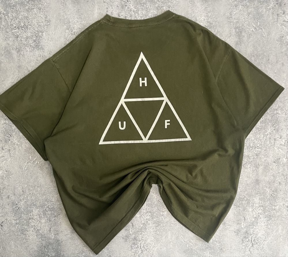Футболка Huf X Spitfite Big Logo sk8 style