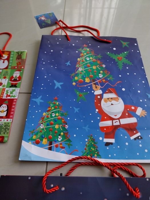 Zestaw torebek prezentowych