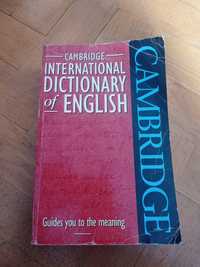 Słownik języka angielskiego Cambridge International Dictionary of Engl