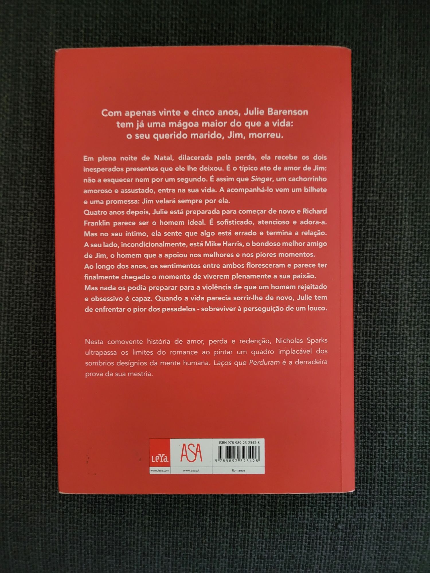 Livro "Laços que perduram"