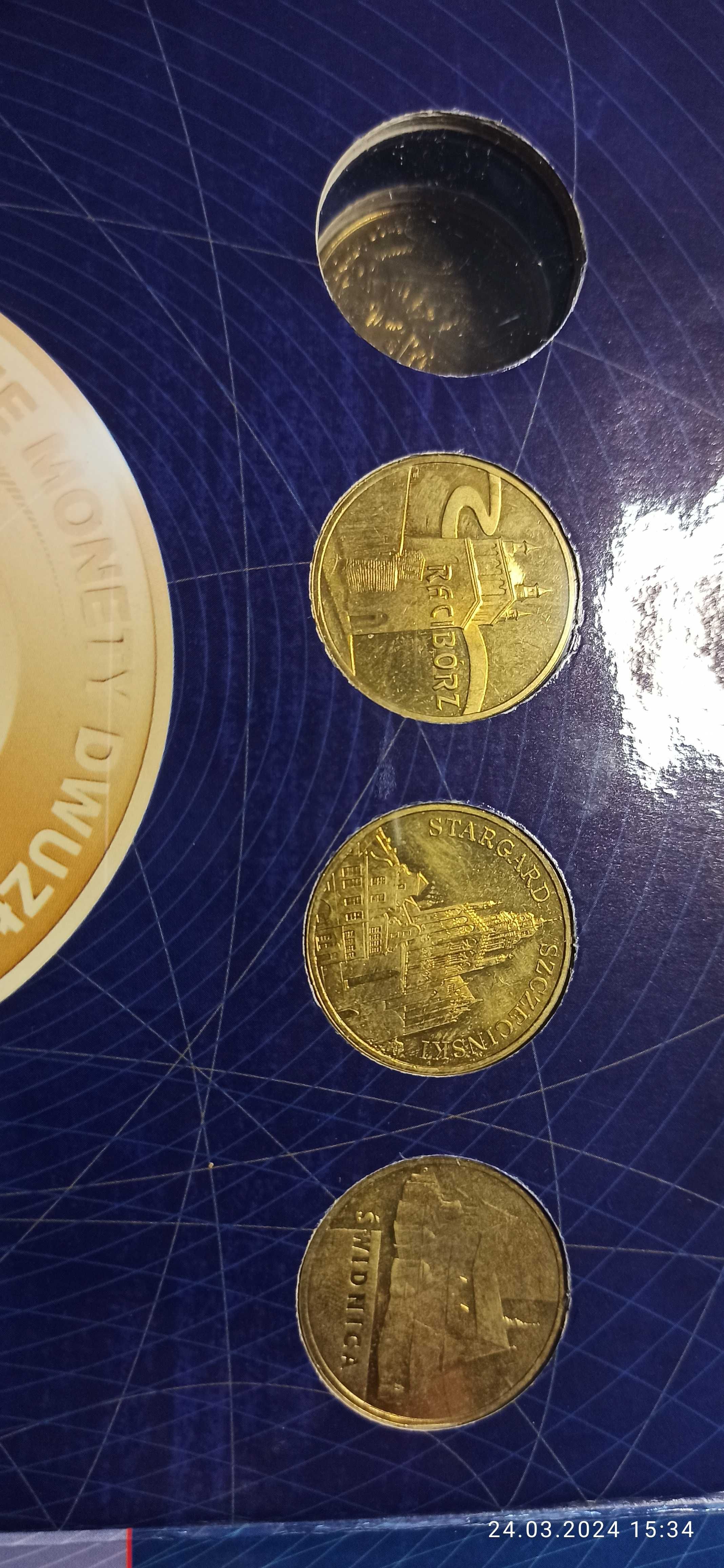 22 monety 2 zł Nordic Gold + klaser