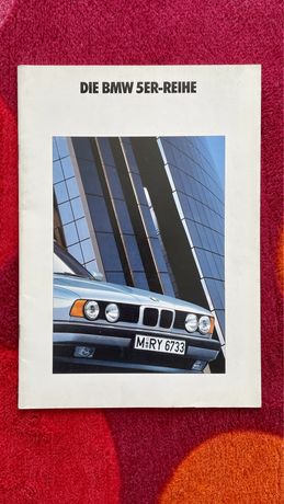 Katalog folder BMW 520i 525i 535i E34 1990r.