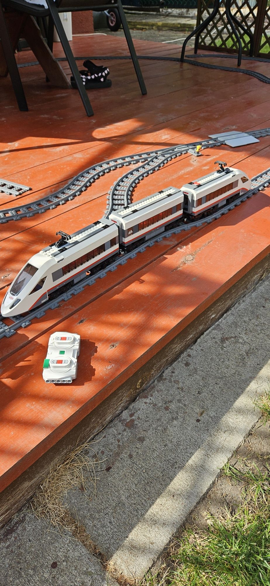 Lego city 60051 i 60198 plus tory pociąg ciuchcia