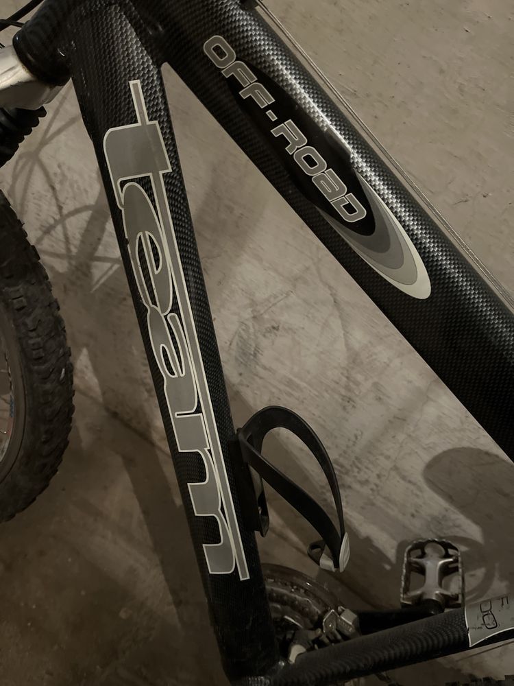 Bicicleta amortecedor frontal Team
