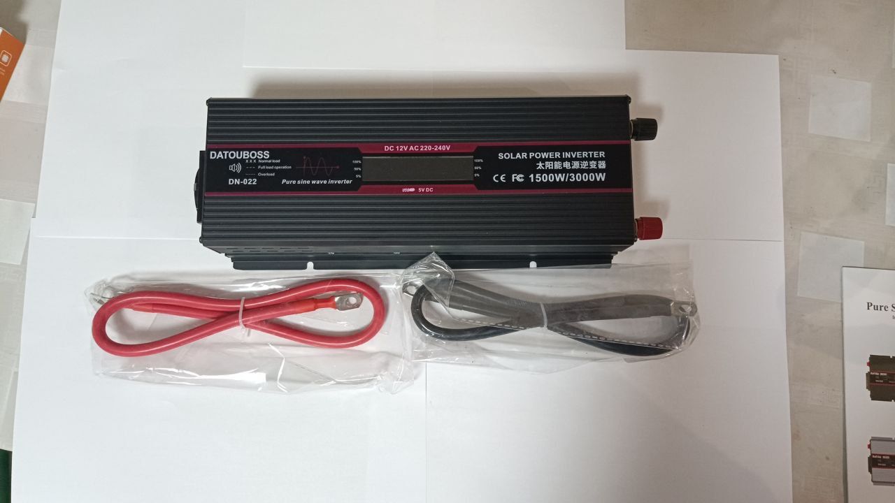 Інвертор DATOU BOSS 1500W, 3000W. Чистий синус.