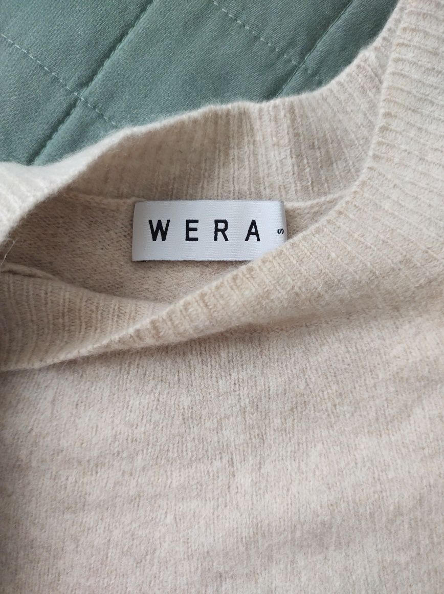 Wera rozmiar S wełniany sweter damski
