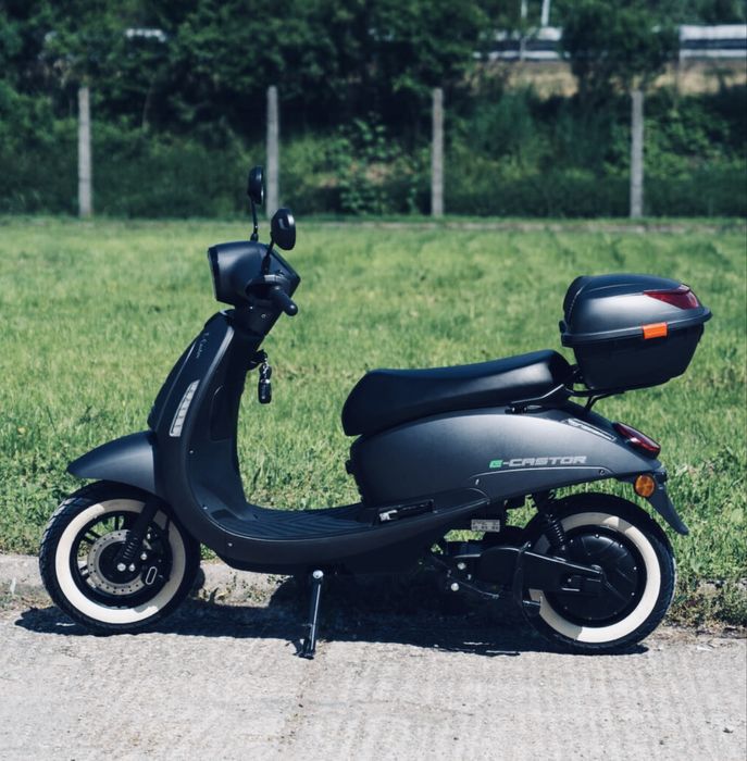 Skuter elektryczny E-Castor do 45 km/h z baterią homologacja EU L1E-B