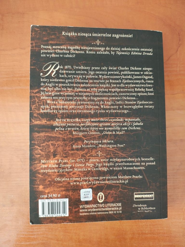 Zagadka Dickensa - Matthew Pearl