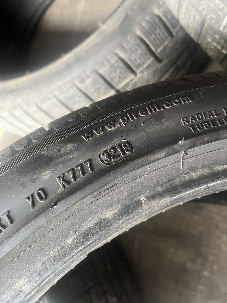 Zimowe opony pirelli bmw7 275/35/20 oraz 245/40/20