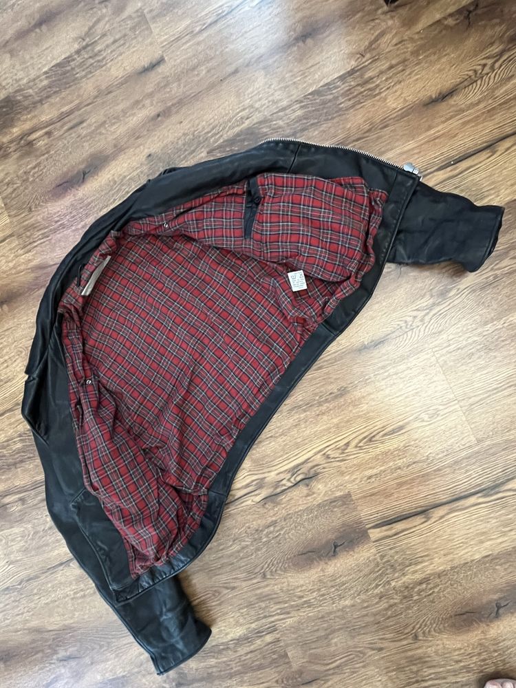 LEVI’S  STRAUSS  kurtka skórzana pilotka męska L