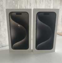 Apple iPhone 15 PRO 128GB, PL, gw, nowy, black titan/natural titan