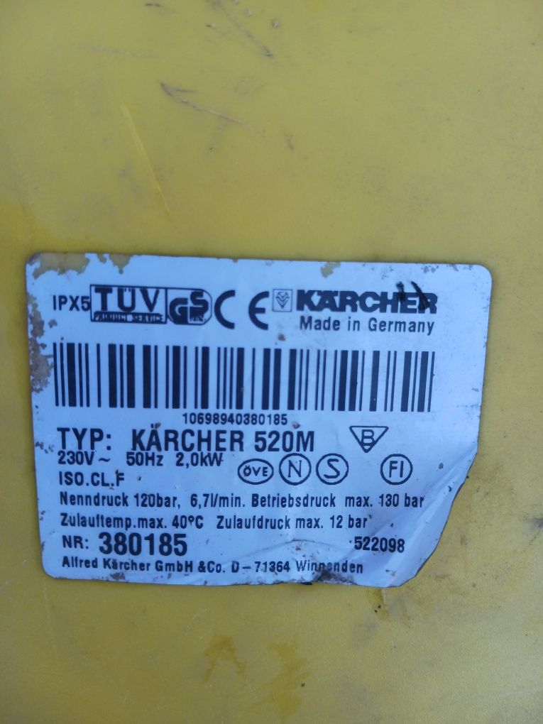 Myjka karcher 520M  Nilfisk C135.1i