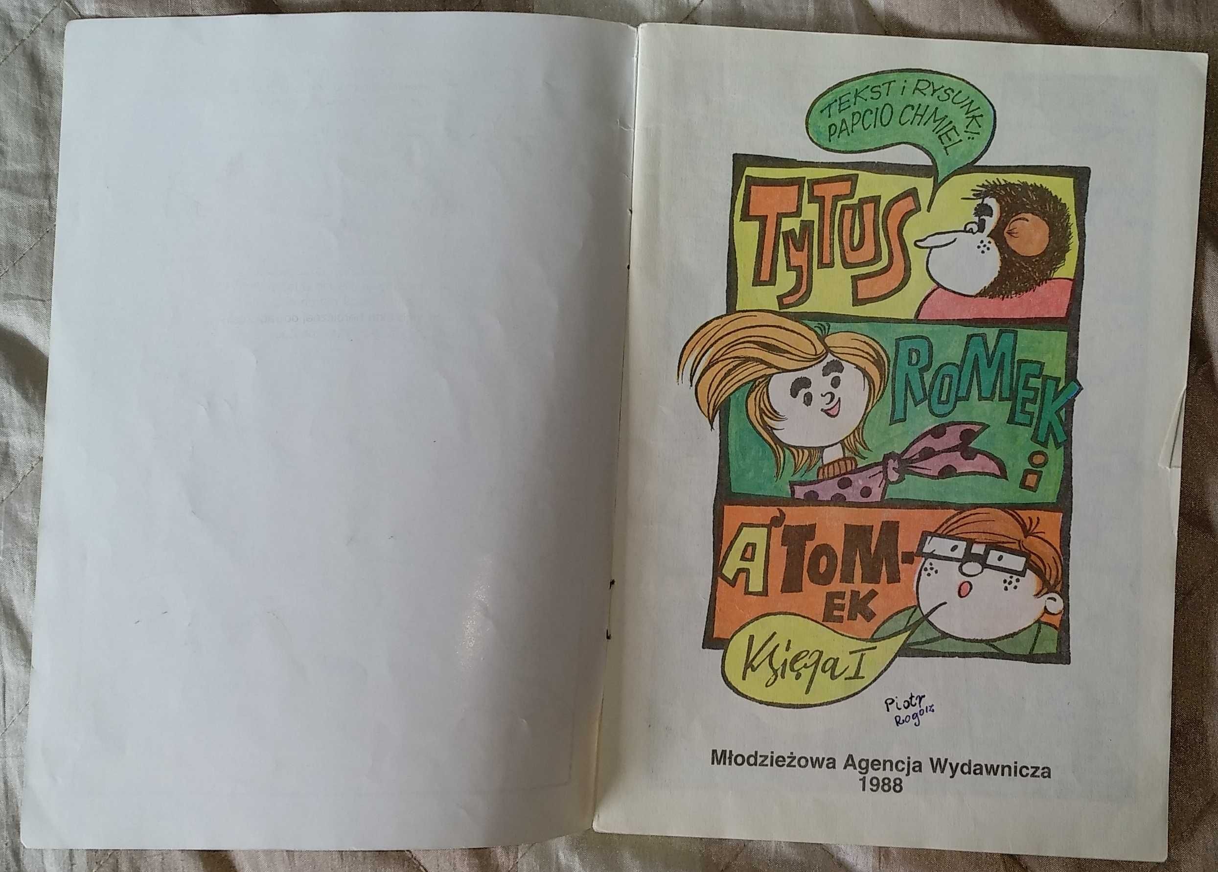 Tutus Księga I Wydanie I 1988