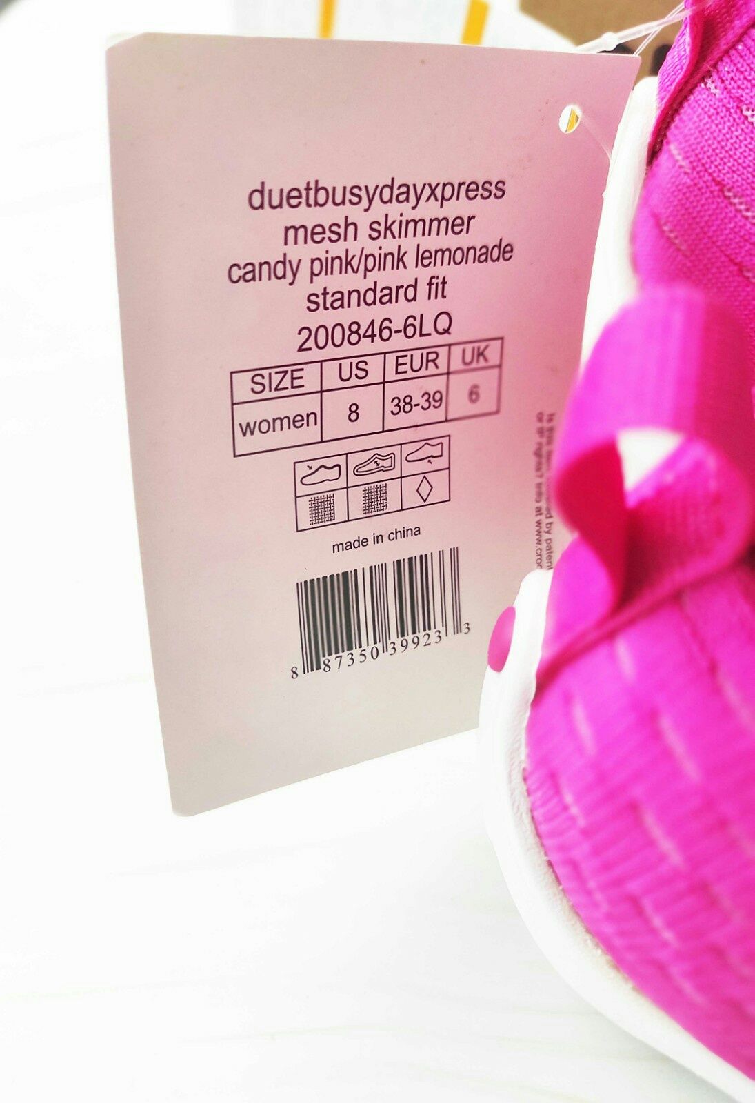 Балетки лоферы Crocs duet busy тапочки р. 38-39 оригинал