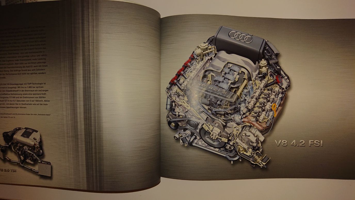 Katalog Audi Q7 piersza generacja