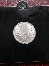 Moneta Austria 10 groszy 1969