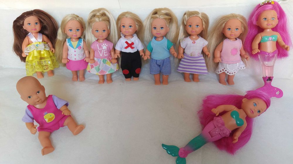 Оригиналы. Барби, Кен, фирма Маттэл. Дети Барби. Машина для Барби.