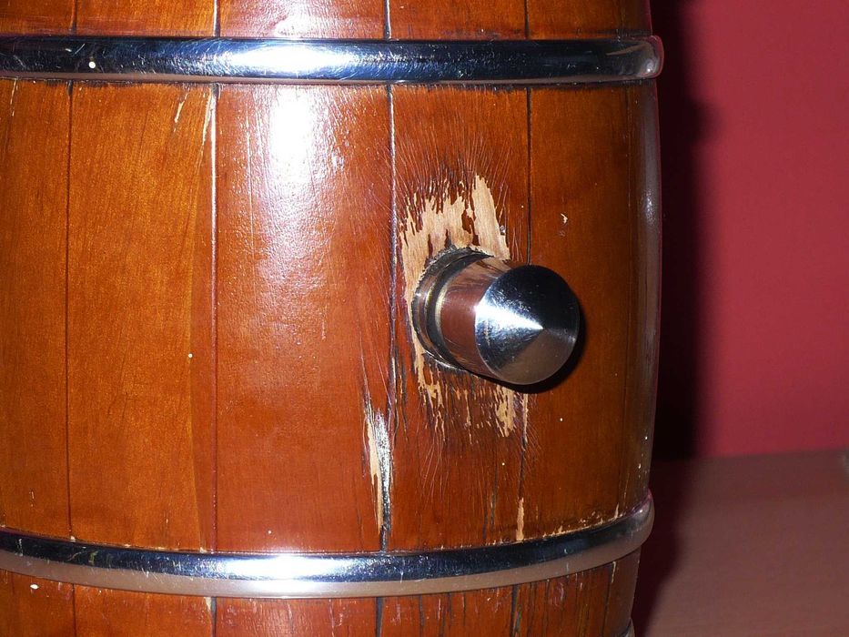 Beczka na alkohol, wkład metalowy