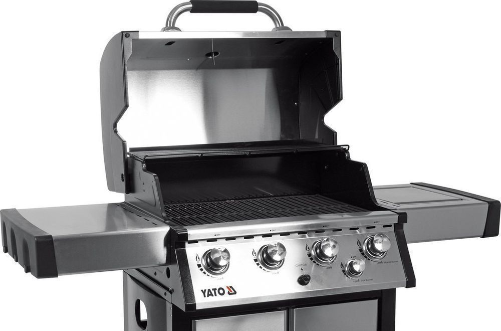 Grill Gazowy 4+1 Stal Nierdzewna 17,5Kw