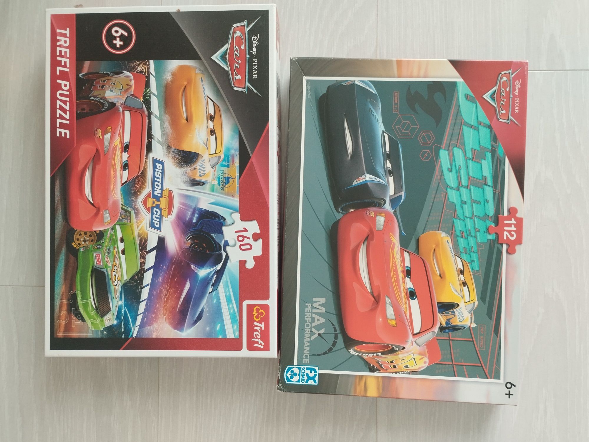 Psi patrol strażak sam McQueen auta Transformers puzzle 4+ 5+