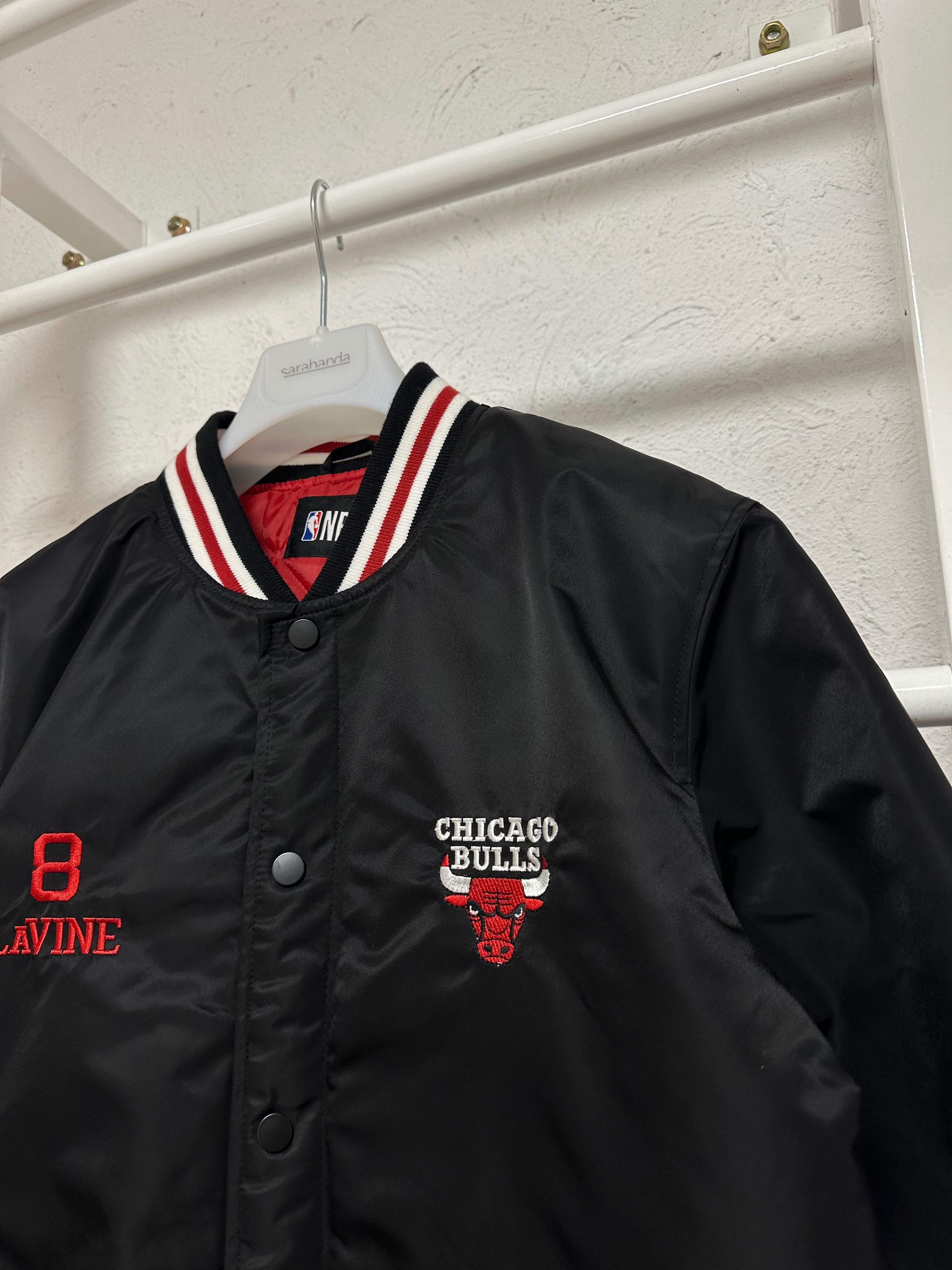Мужской бомбер М размер / Chicago Bulls / NBA / MA-1 / Alpha /
