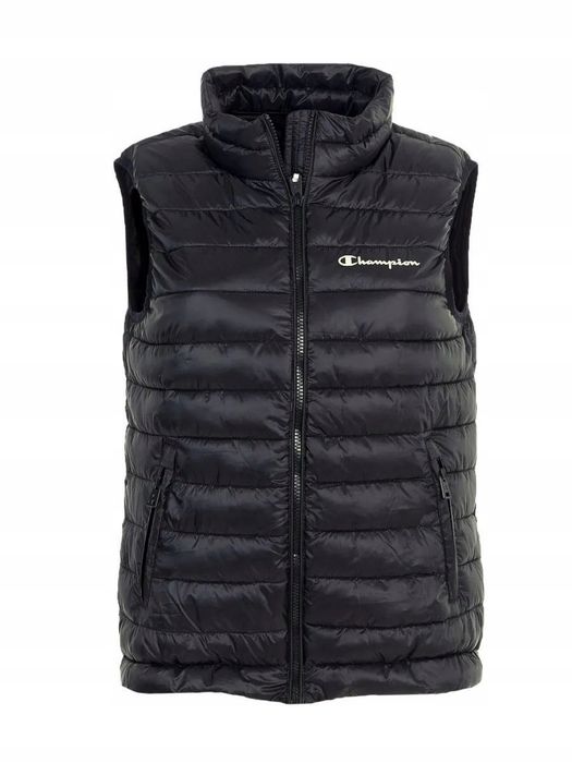 Kamizelka damska Champion bez rękawów XXL czarna kieszenie na zamek