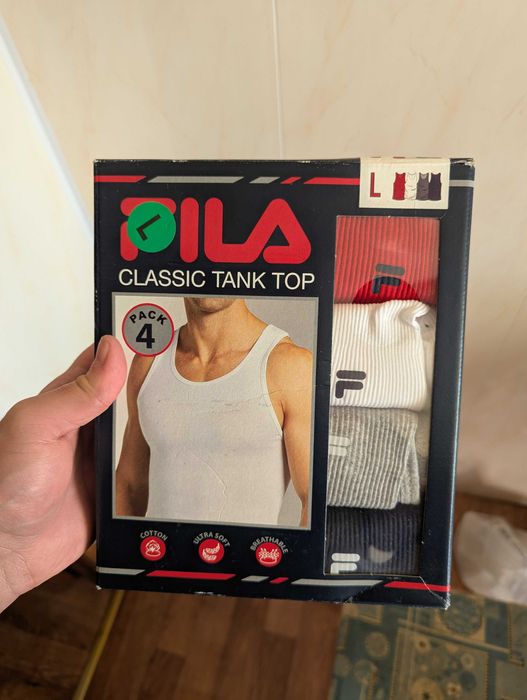 Майки tank Fila оригинал