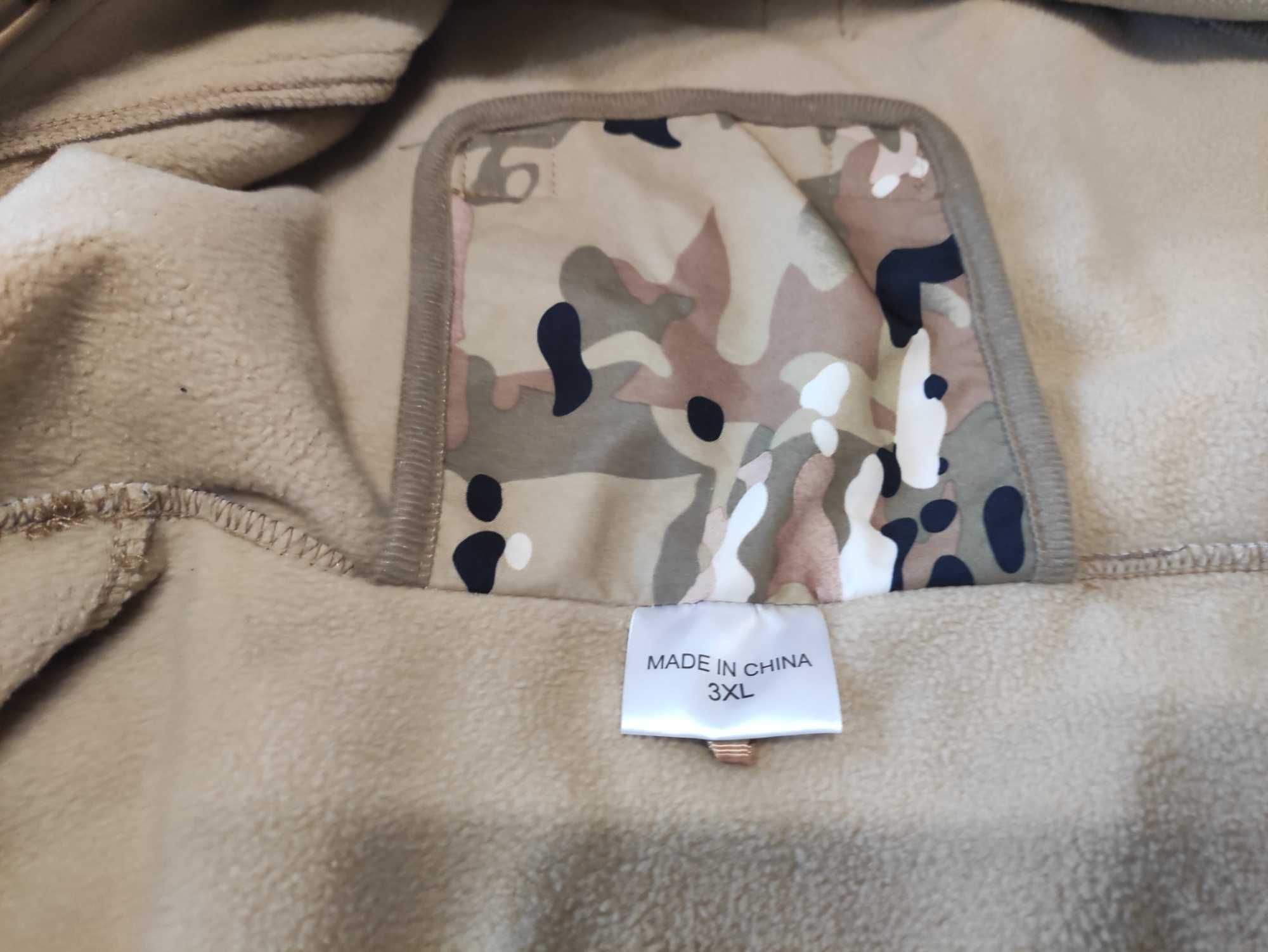 Męska kurtka softshellowa maskująca militarna  softshell  r. 2XL nowa