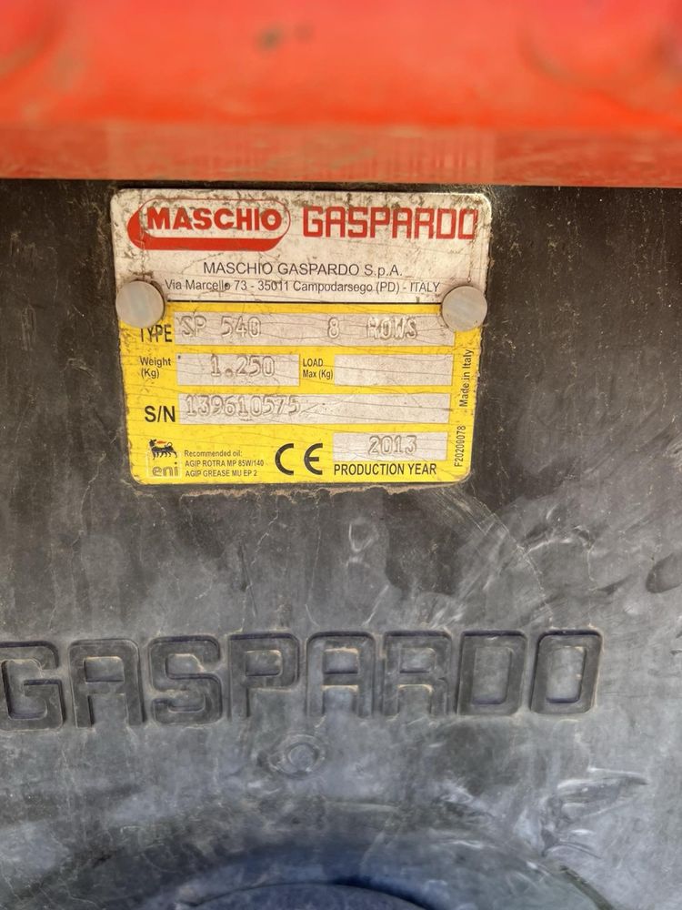 Сеялка MASCHIO GASPARDO (Гаспардо SP 8) 2013 г.в.