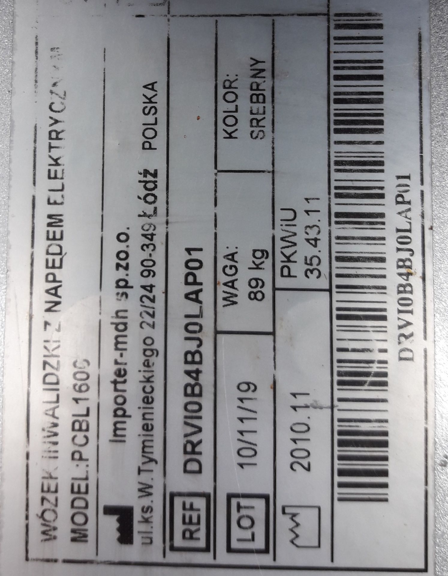 Sprzedam Wózek inwalidzki elektryczny