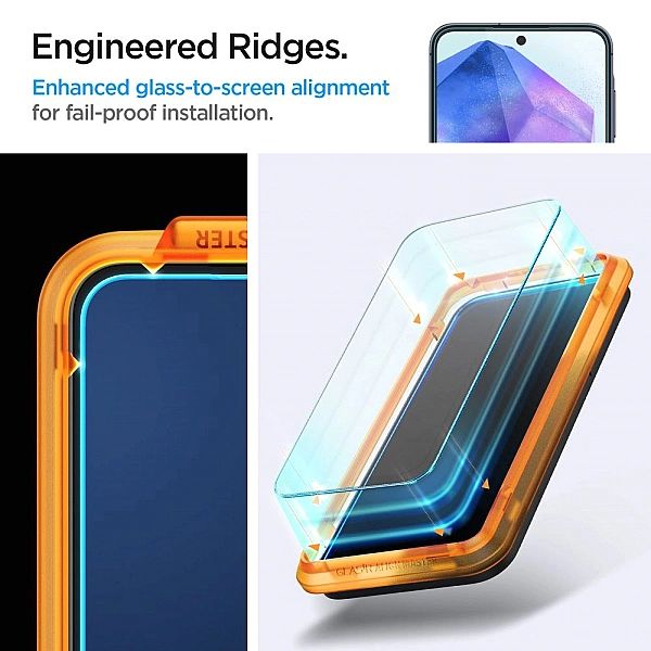 Szkło Hartowane Spigen Alm Glas.tr 2-Pack Galaxy A55/5G Clear