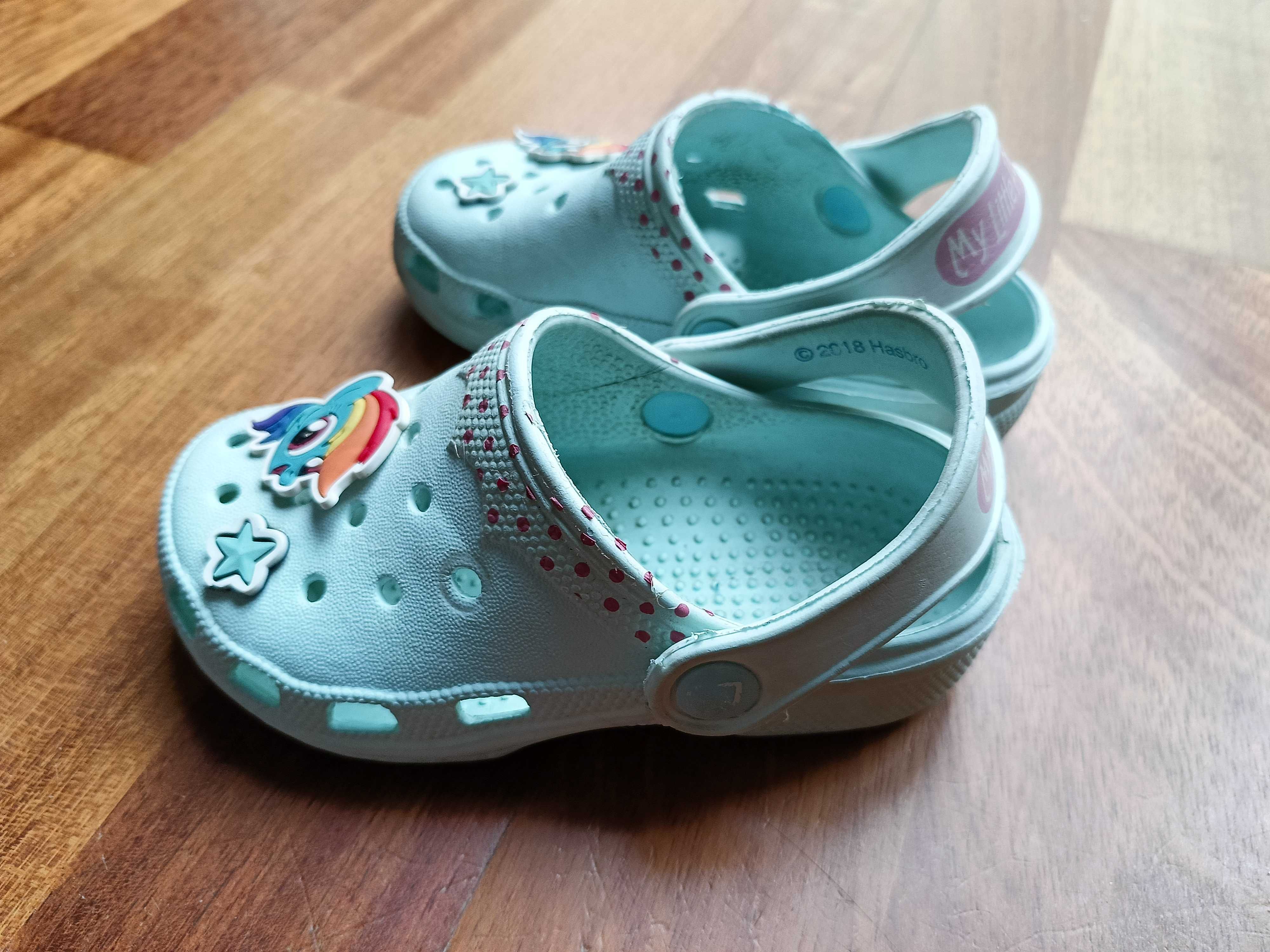 Sandałki Crocsy dla dziewczynki, rozmiar 26, My Little Pony