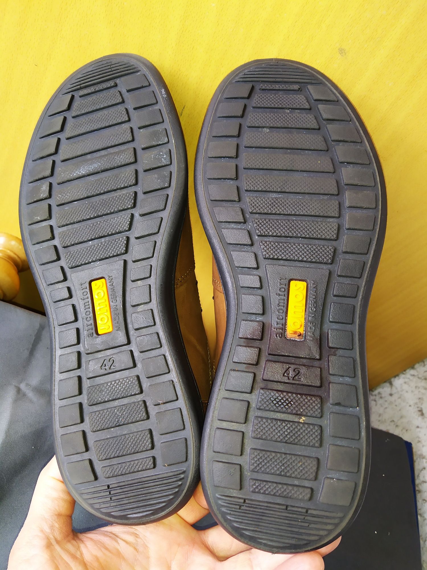 Оригинальные кожаные туфли слипоны JOMOS р.42 Germany