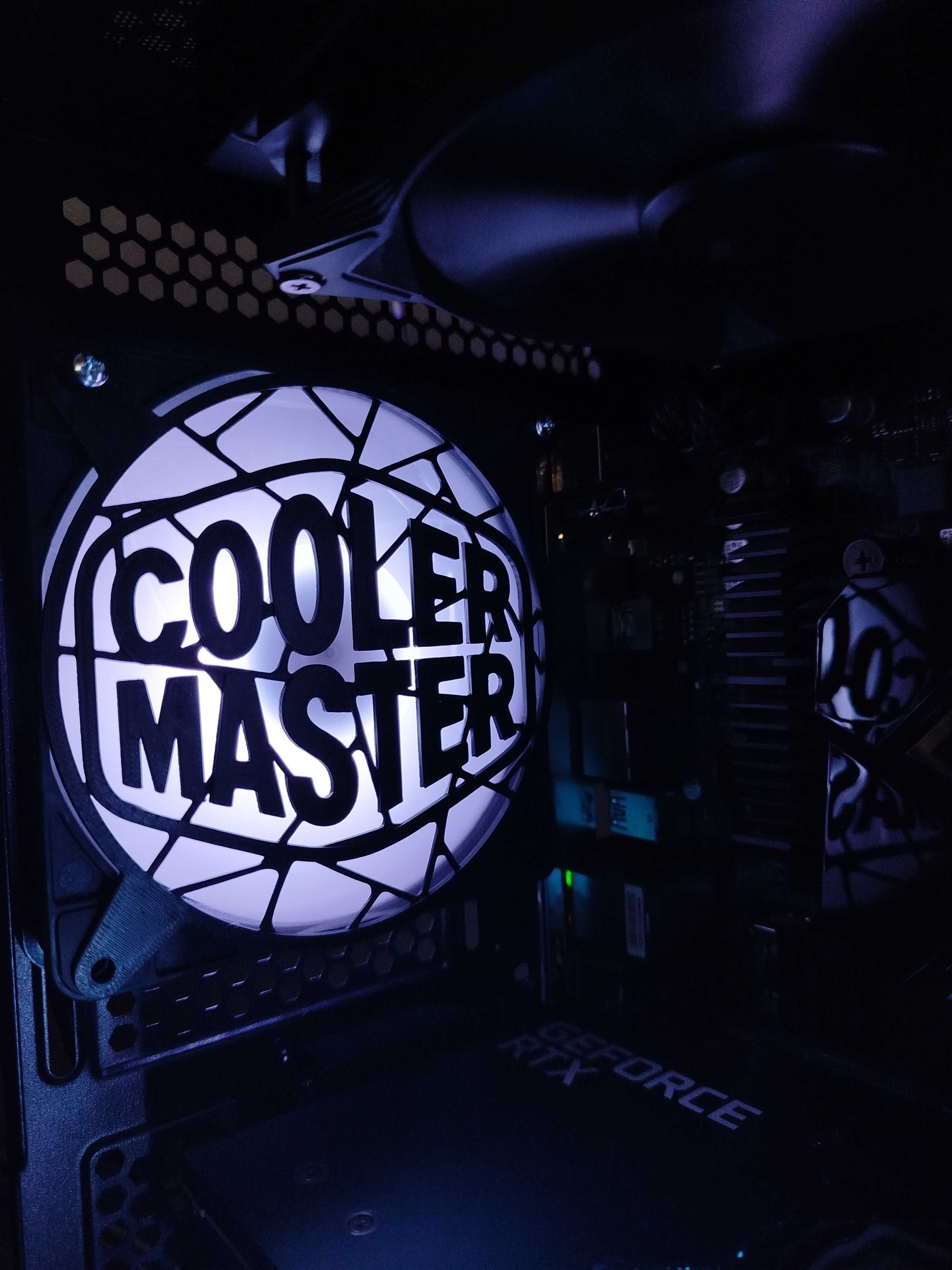 Nakładka 3D na wentylator 120mm | COOLERMASTER logo