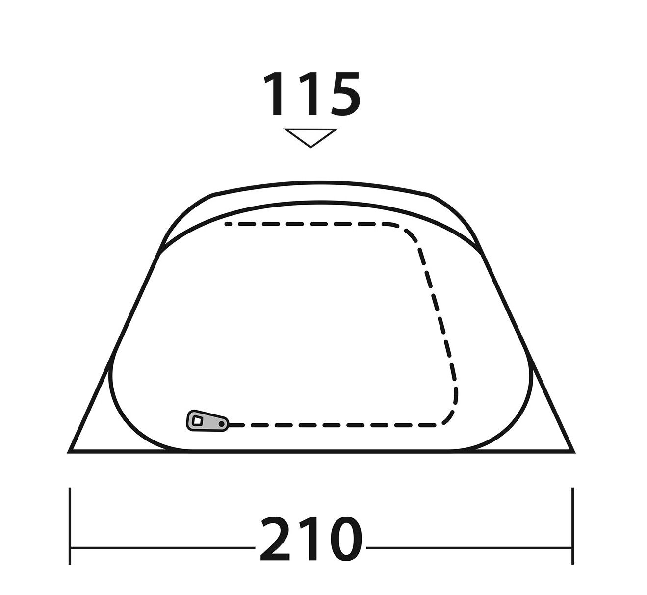 Namiot 3-osobowy Easy Camp Flameball 300
