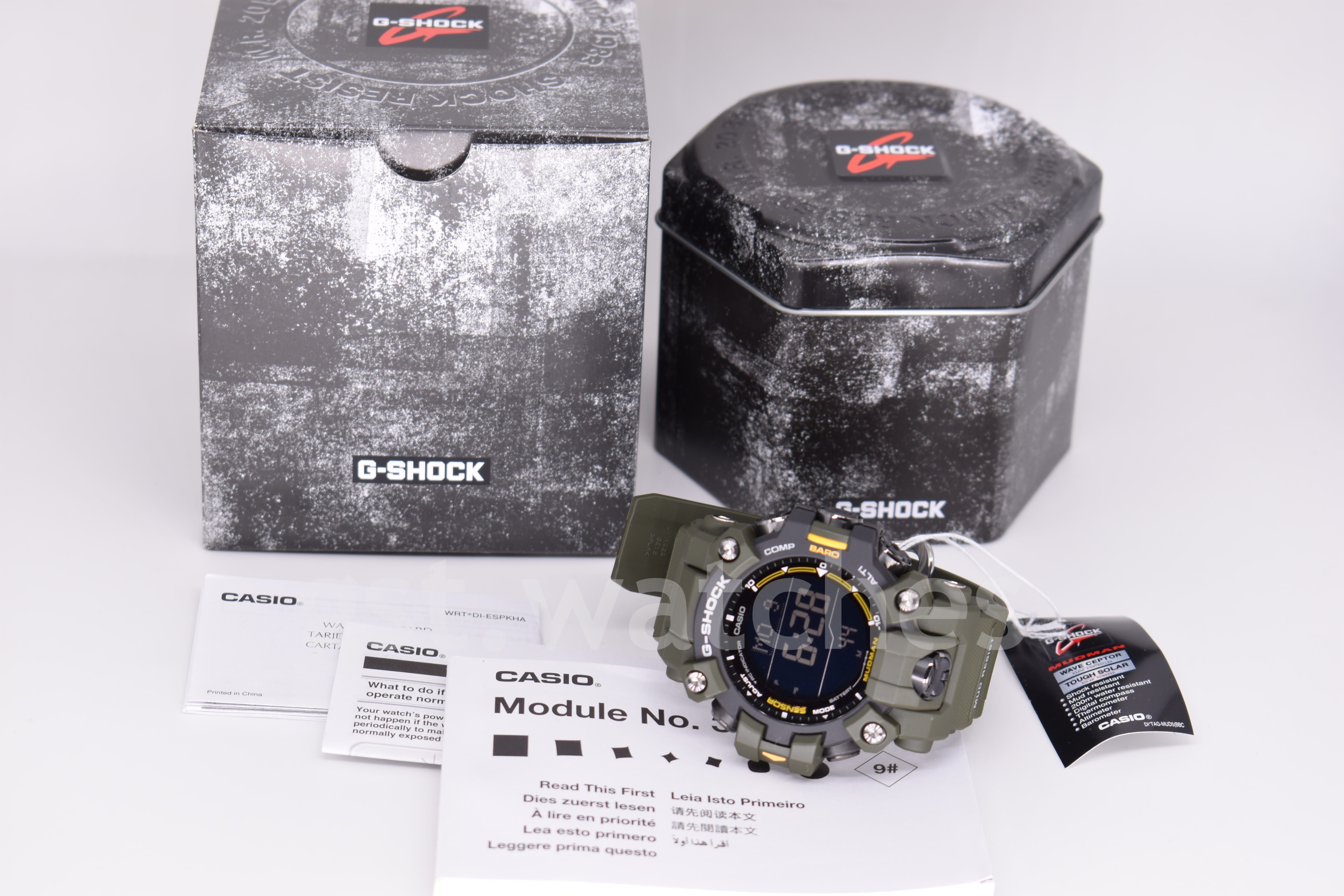 Casio G-Shock GW-9500-3E NEW ORIGINAL | Mudman | Multiband 6 | Solar