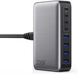 Ładowarka Usb-C 200W Gan Iii 8-Portowa – Szybkie Ładowanie Pd