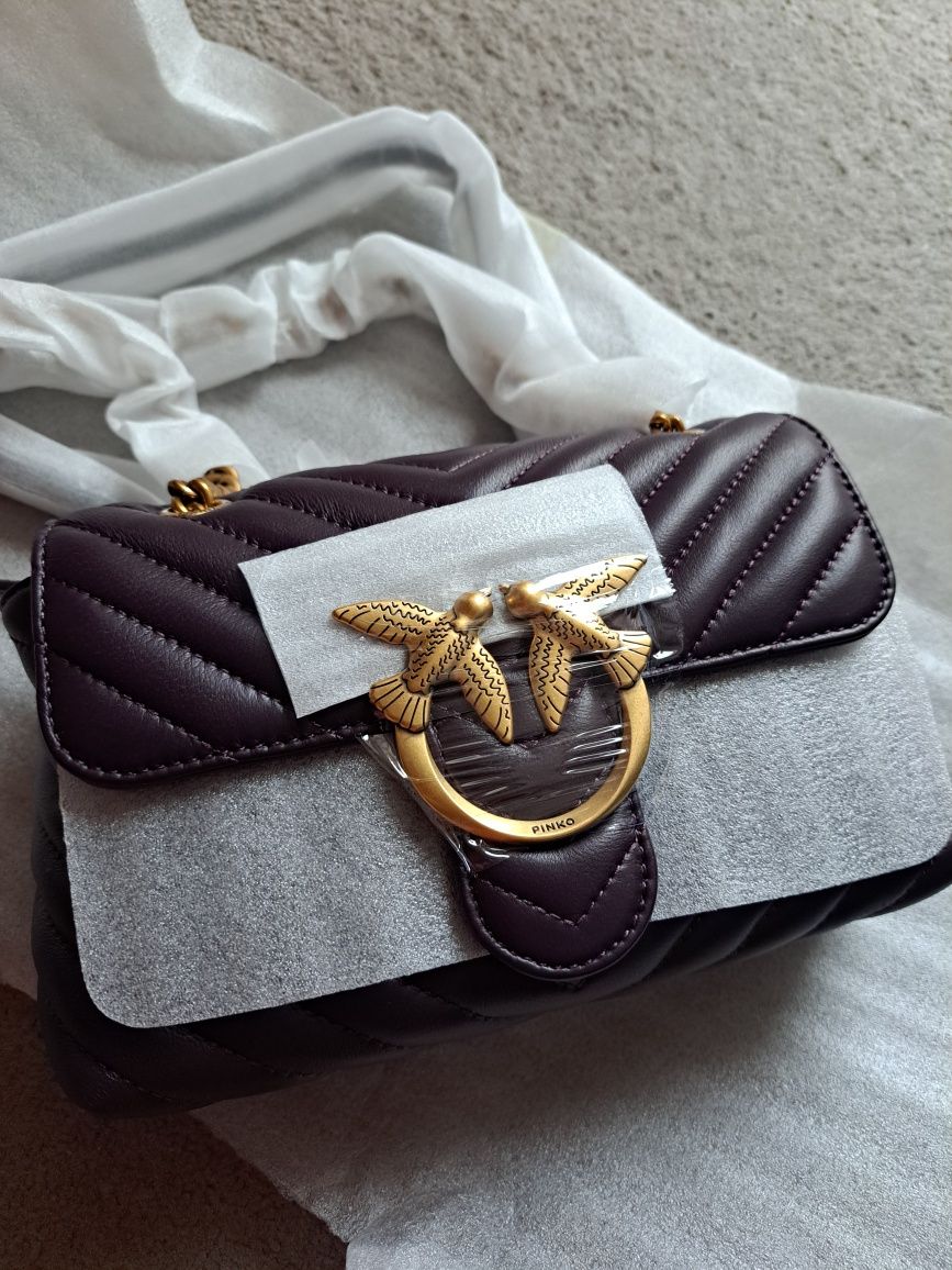 Pinko Love Mini Lady Puff Chevron