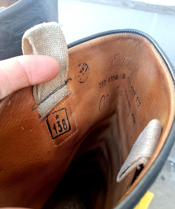 Чоботи ялові офіцерські