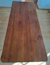 Stół i ławka drewniana