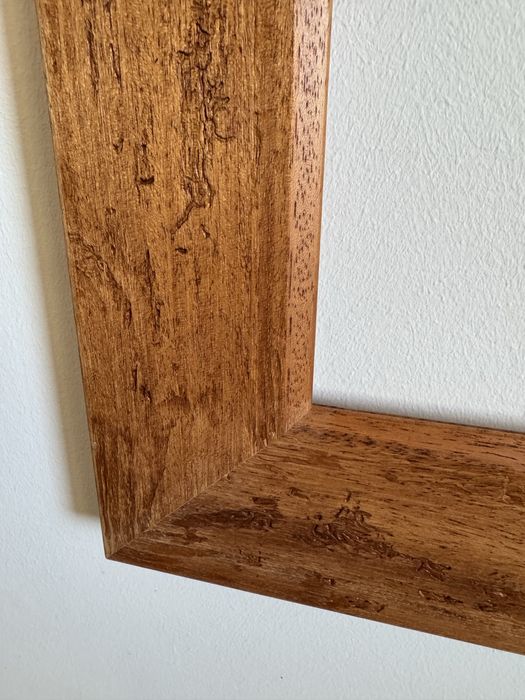 Grande moldura de madeira 112x92cm