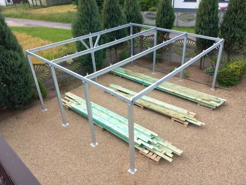 konstrukcja stalowa wiaty