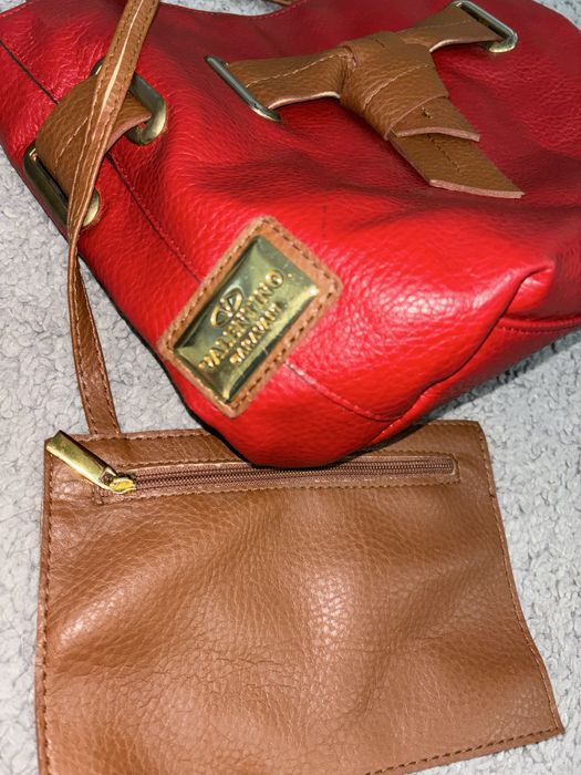 шкіряна сумка Valentino