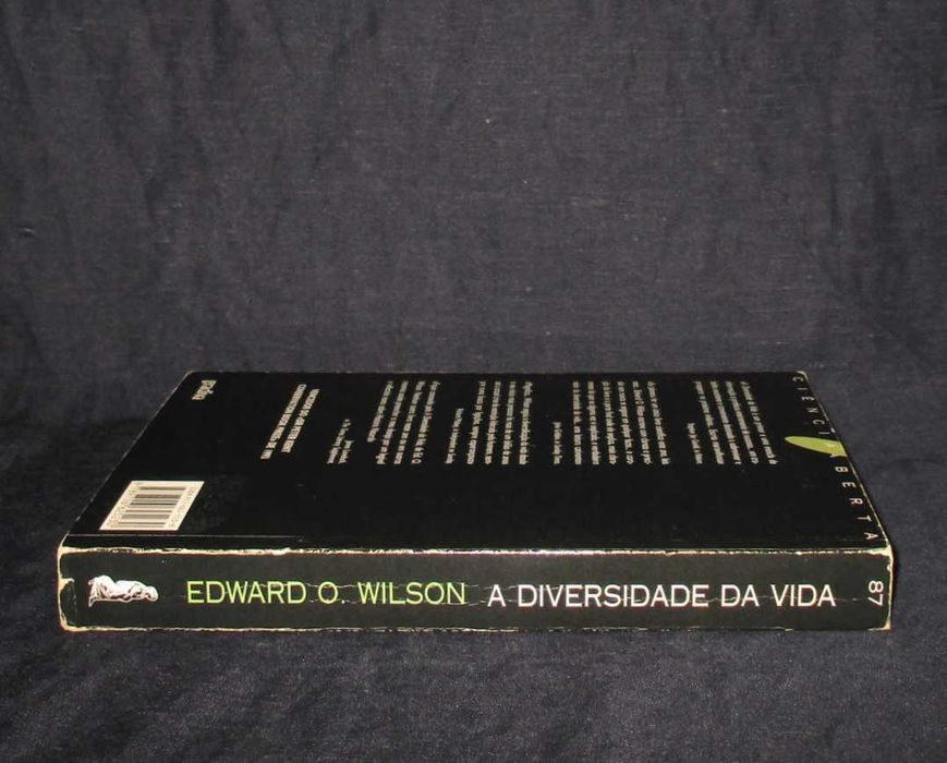 Livro A Diversidade da Vida Edward O. Wilson