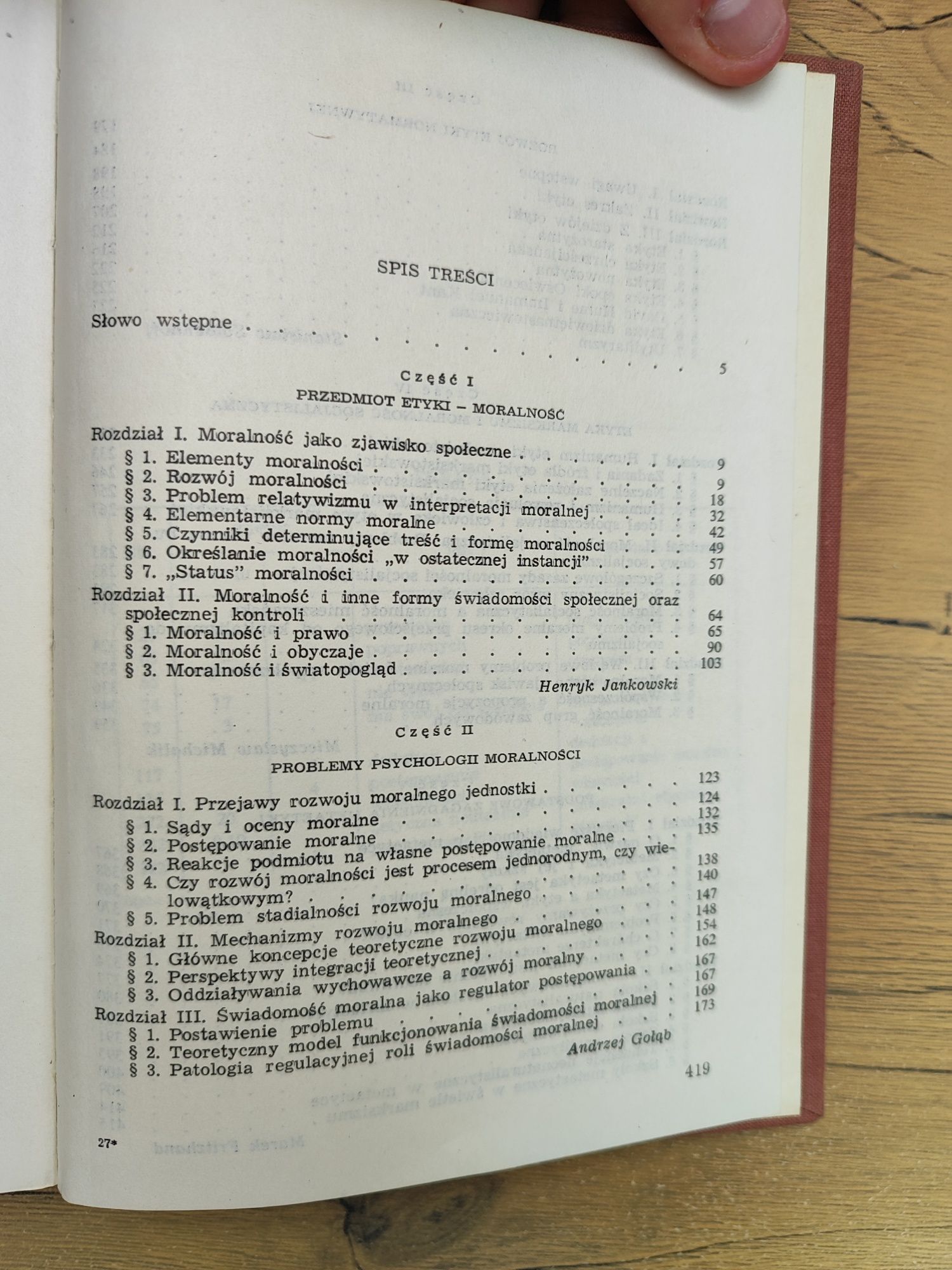 Okazja! Książka " Etyka " Red. Henryk Jankowski 1973