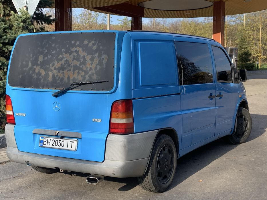 mercedes vito 2л газ бензин груз пасс