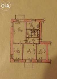 Продам 4-х комнатную квартиру. С автономкой. От собственника.