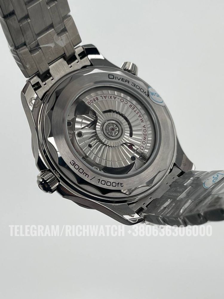 мужские наручнве часы Omega   Seamaster Diver 300m steel