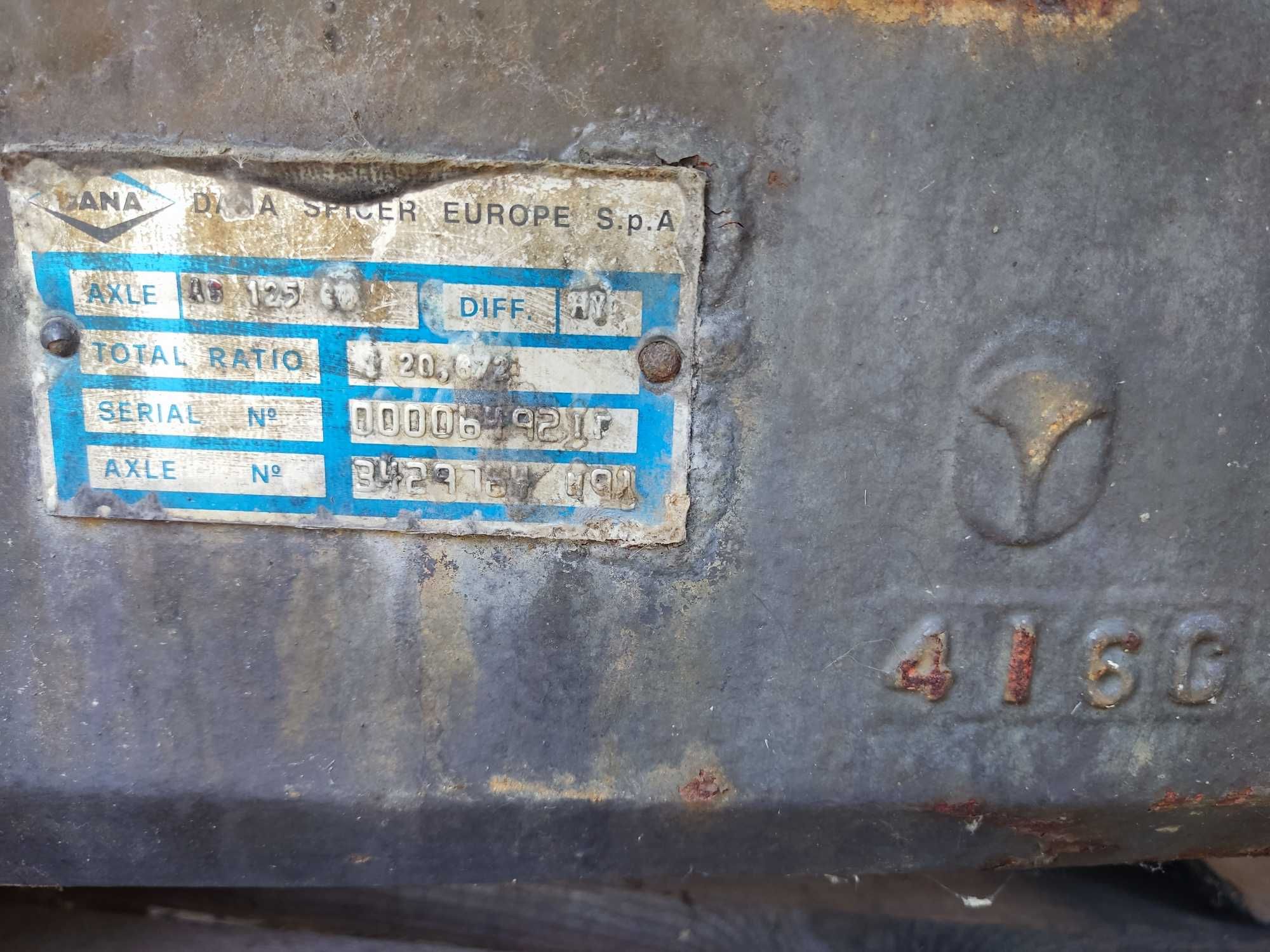 skrzynia biegów kompletna most przedni  massey ferguson renault
