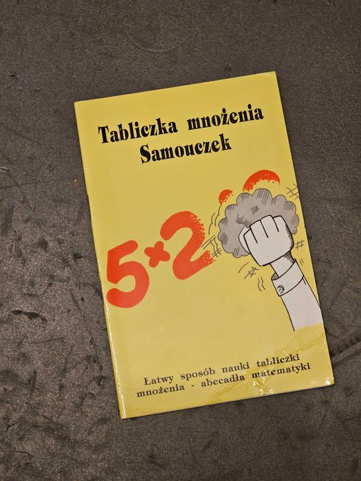Tabliczka mnożenia samouczek - książka